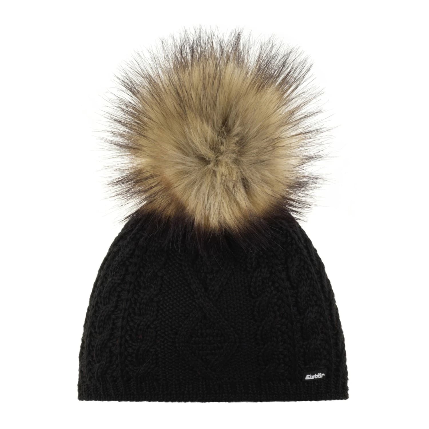 Зимна шапка (beanie) Eisbär Nelia Lux Beanie - Black / Real