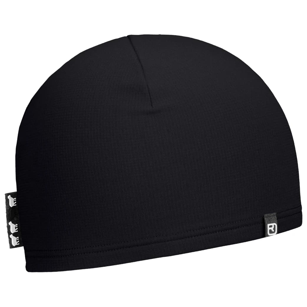 Зимна шапка (beanie) Ortovox Light Fleece Beanie - Black Raven