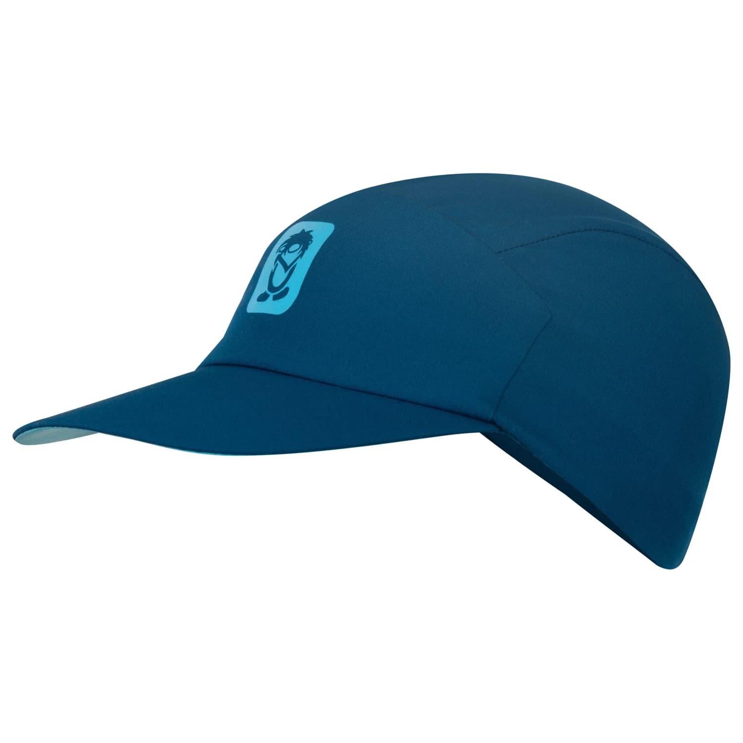 Детска шапка с козирка Trollkids Kid's Microfaser Cap - Madeira Blue