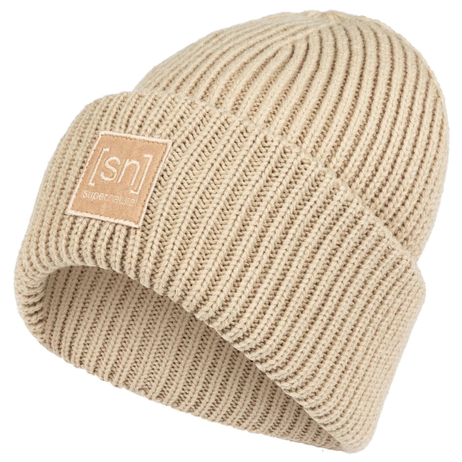 Зимна шапка (beanie) Super.natural Krissini Beanie - White Pepper