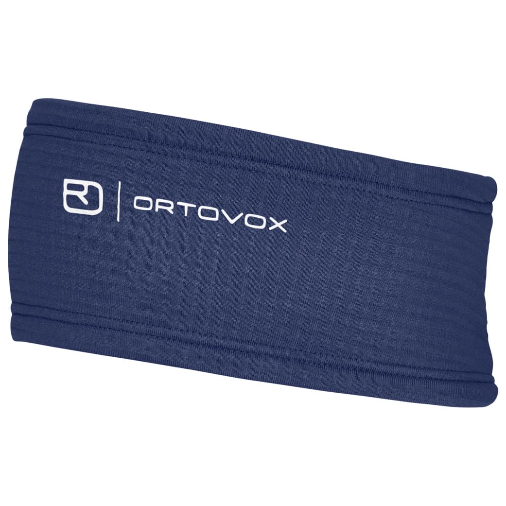 Лента за глава Ortovox Fleece Grid Headband - Blue Nunatak