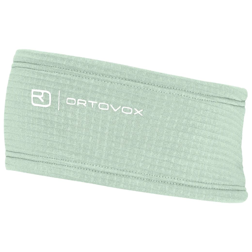 Лента за глава Ortovox Fleece Grid Headband - Green Acid