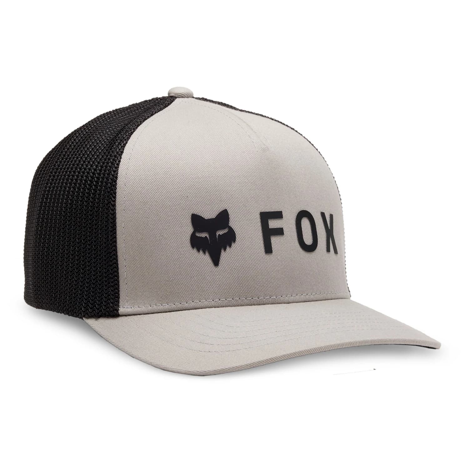 Мъжка шапка с козирка Fox racing Absolute Flexfit Hat Cap - Steel Grey
