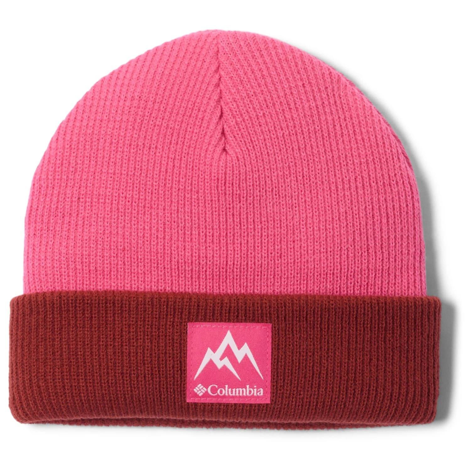 Детска зимна шапка (beanie) Columbia Kid's Youth Whirlibird Cuffed Beanie - Nico / Red Oxide