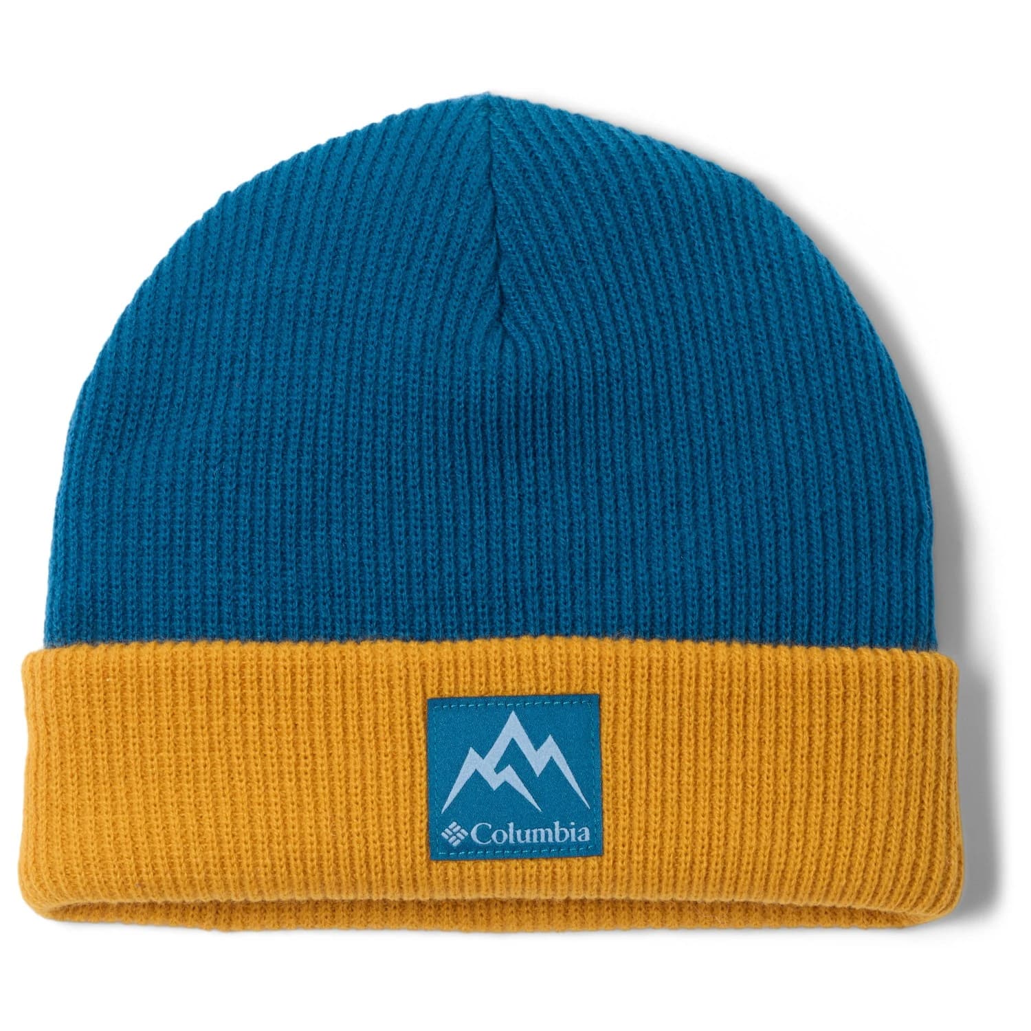 Детска зимна шапка (beanie) Columbia Kid's Youth Whirlibird Cuffed Beanie - Phoenix Blue / Squash