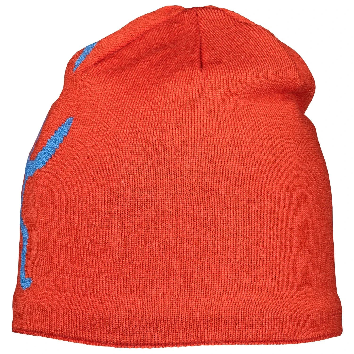 Детска зимна шапка (beanie) Isbjörn Kid's Hawk Knitted Cap Beanie - Sun Poppy