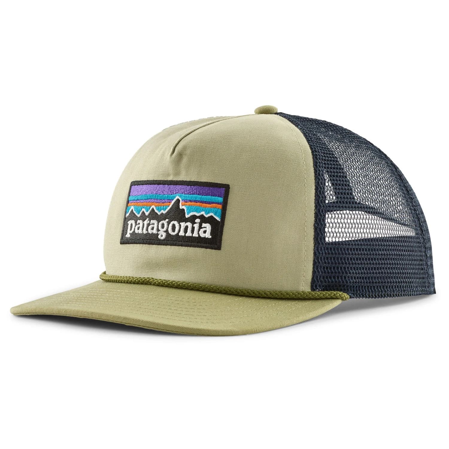 Шапка с козирка Patagonia Airfarer Cap - P-6 Logo: Weathered Stone