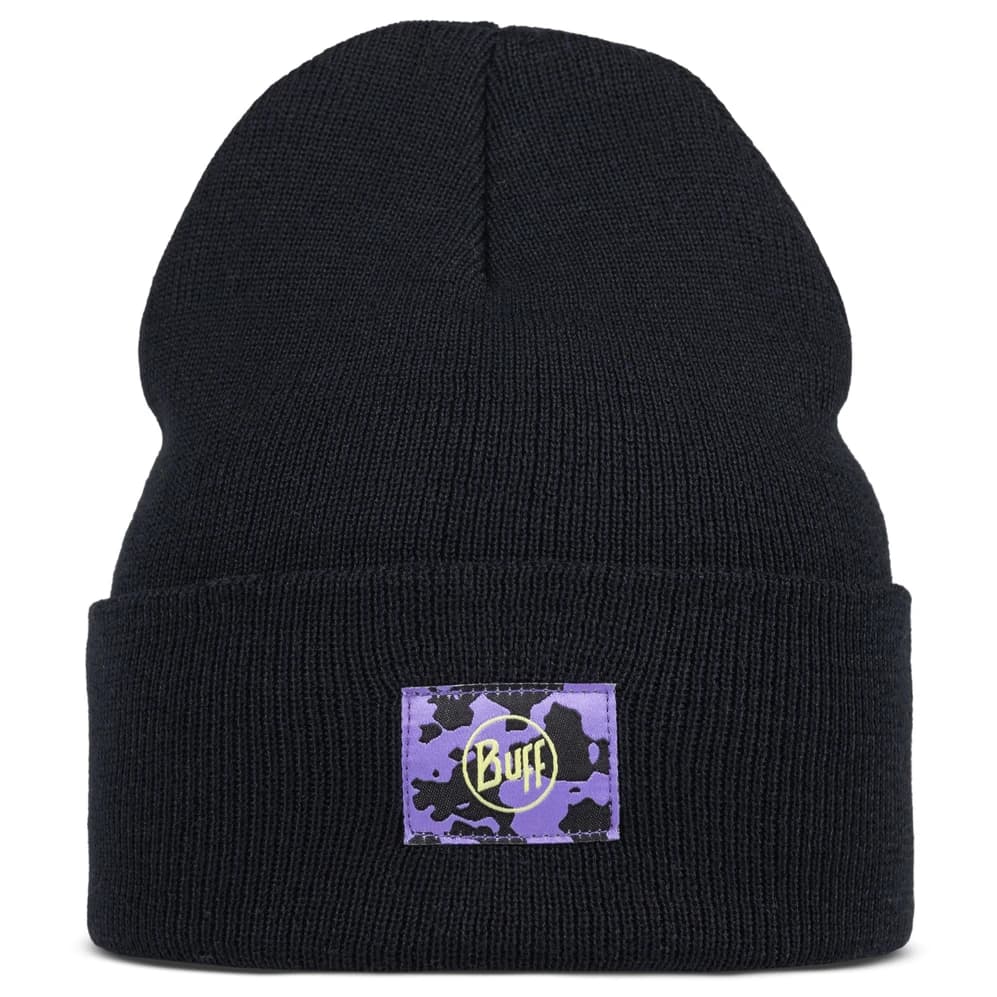 Детска зимна шапка (beanie) Buff Kid's Knitted Beanie Bery Beanie - Bery Black