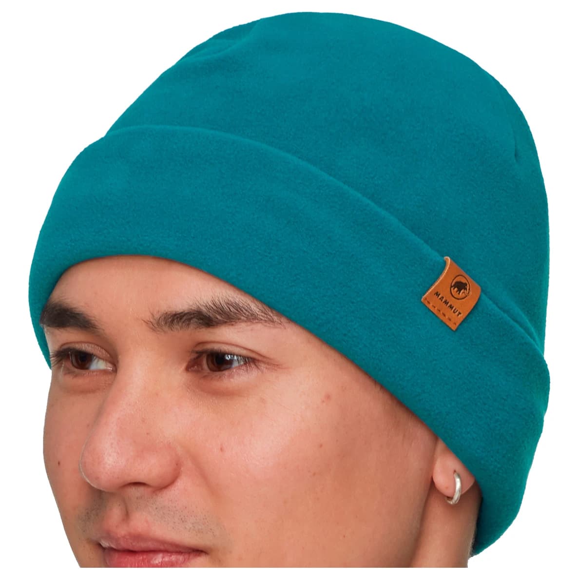 Зимна шапка (beanie) Mammut Fleece Beanie - Deep Teal