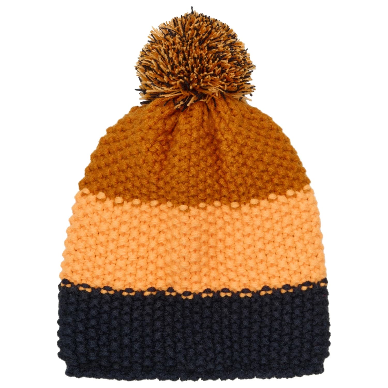 Детска зимна шапка (beanie) Color kids Kid's Hat Colorblock Beanie - Orange Pop