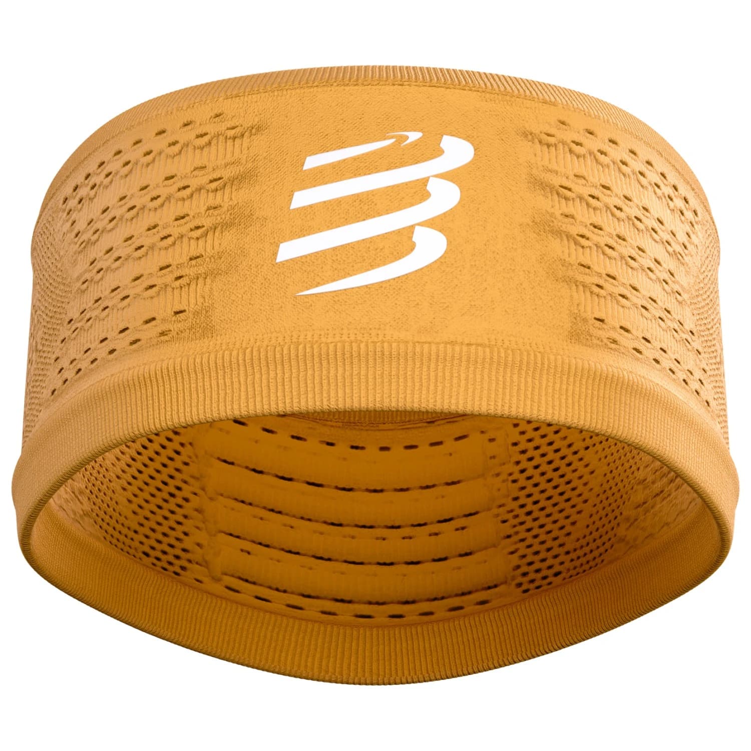 Лента за глава Compressport Headband On/Off Headband - Sunflower / White