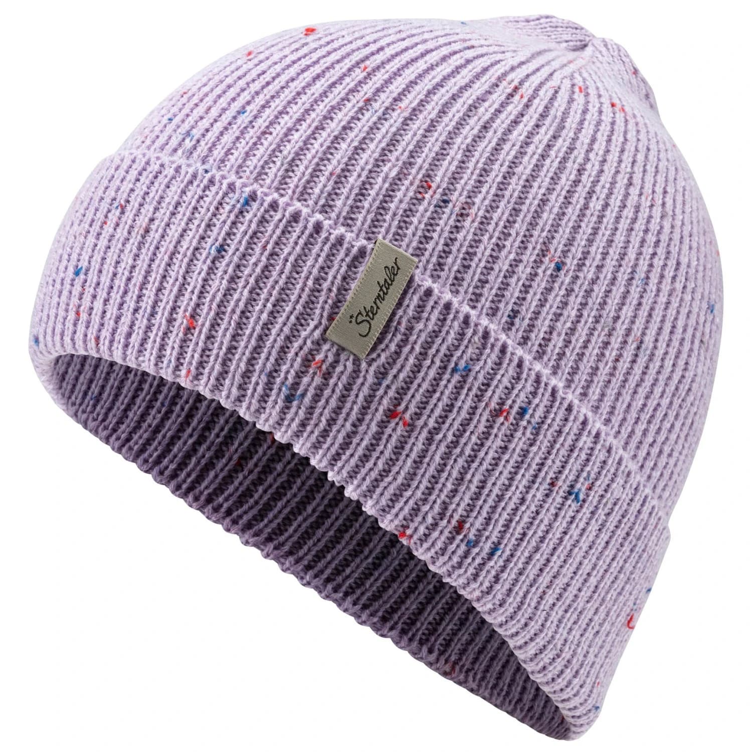 Детска зимна шапка (beanie) Sterntaler Kid's Knitted Beanie Speckle Beanie - Flieder