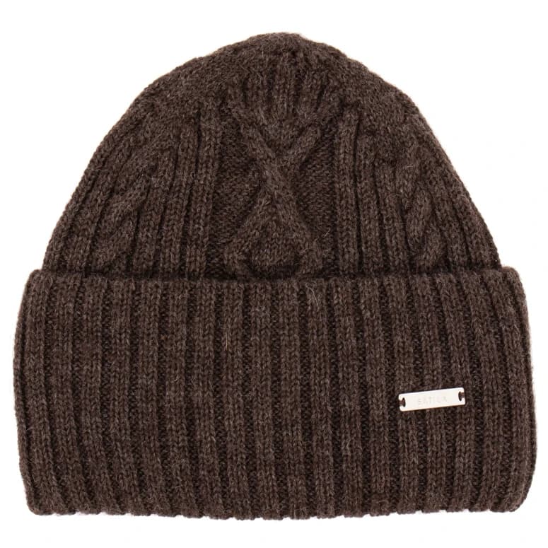 Зимна шапка (beanie) Sätila Stockholm Beanie - Natural Black