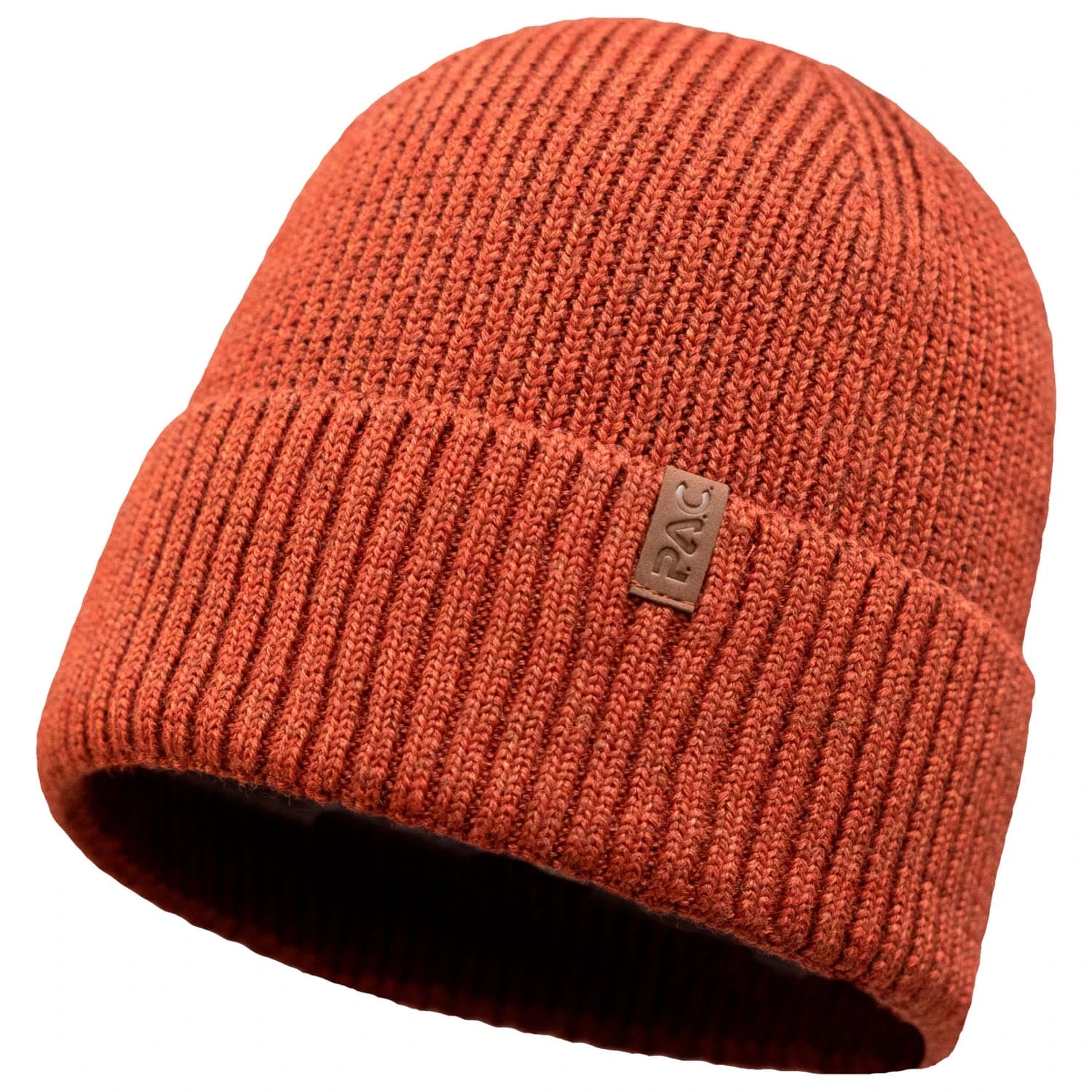 Зимна шапка (beanie) P.A.C. Mirou Merino Beanie - Rust Melange