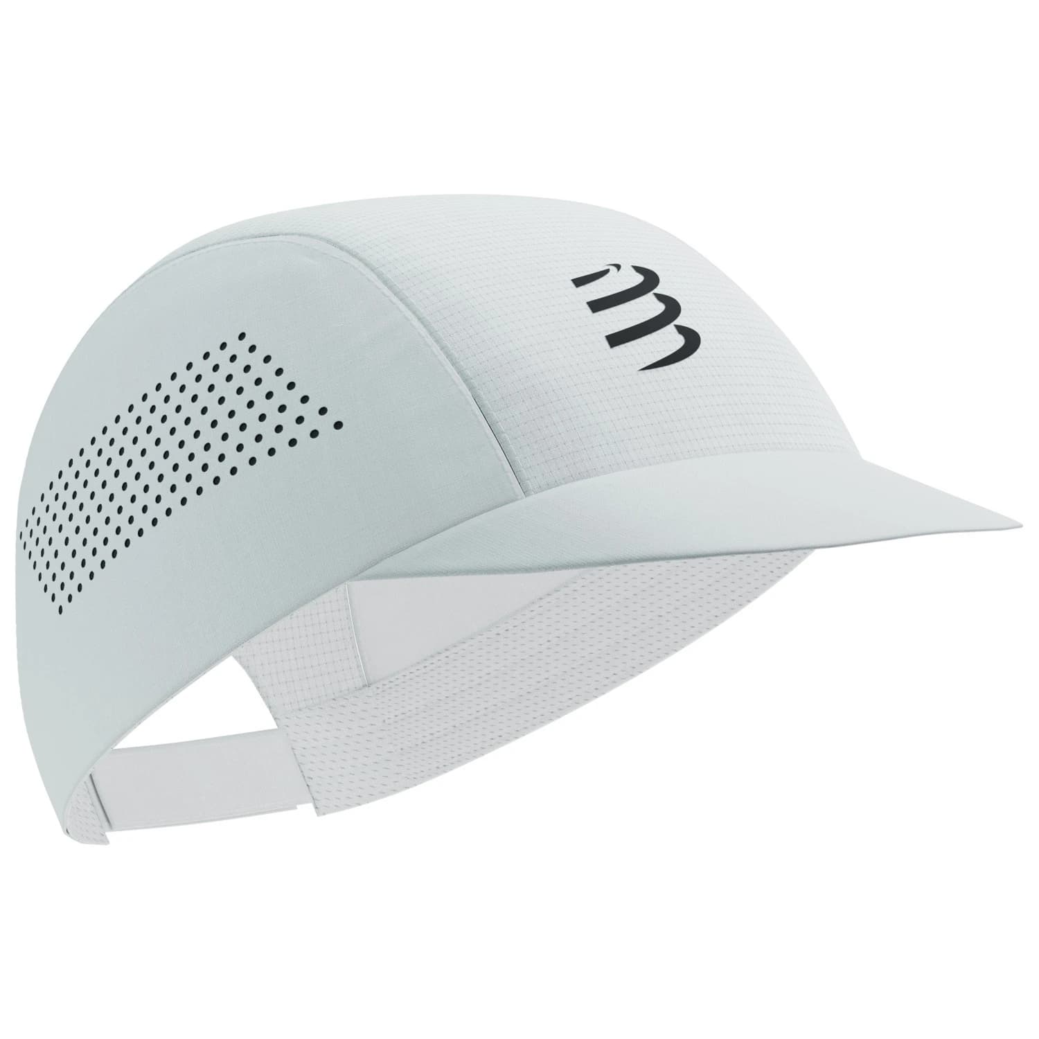 Шапка с козирка Compressport Pro Racing Cap - White