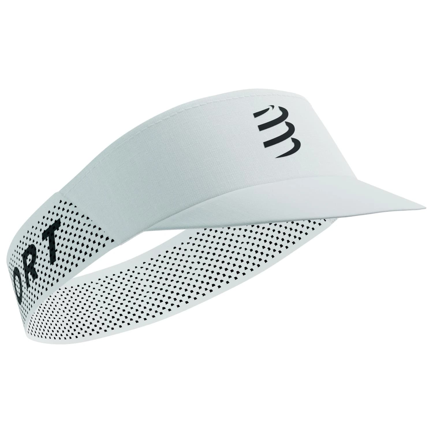 Шапка с козирка Compressport Pro Racing Visor Sunvisor - White