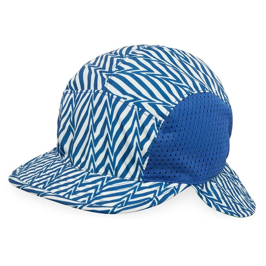 Детска шапка Sunday afternoons Kid's SunFlip Cap Hat - Blue Electric Stripe / Sea Spray