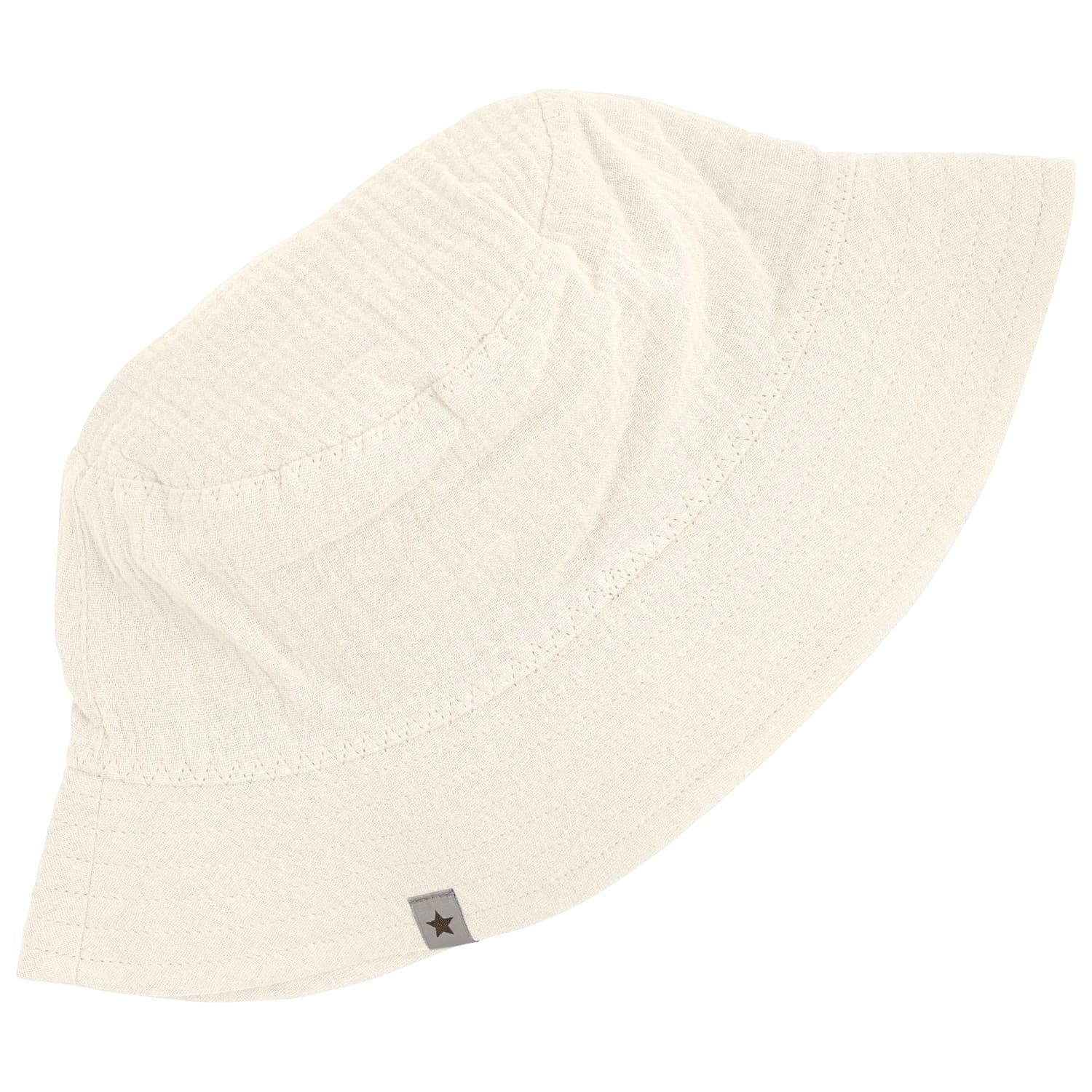 Детска шапка Huttelihut Kid's Bucket Hat Muslin Hat - Antique White