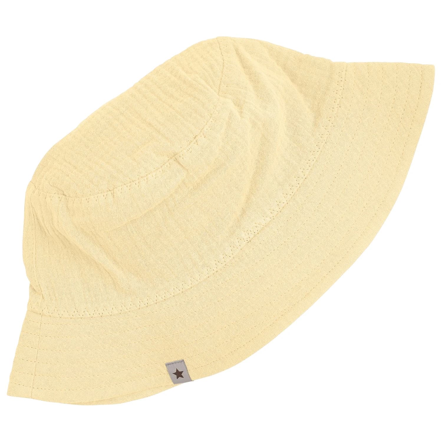 Детска шапка Huttelihut Kid's Bucket Hat Muslin Hat - Double Cream