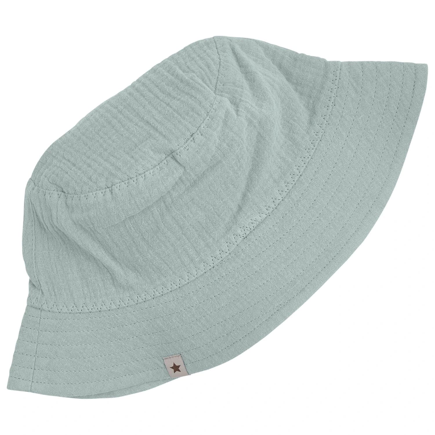 Детска шапка Huttelihut Kid's Bucket Hat Muslin Hat - Gray Mist