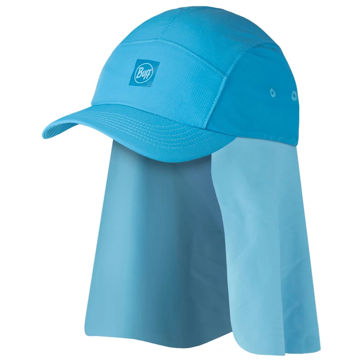 Детска шапка с козирка Buff Kid's Desert Cap - Solid Azure