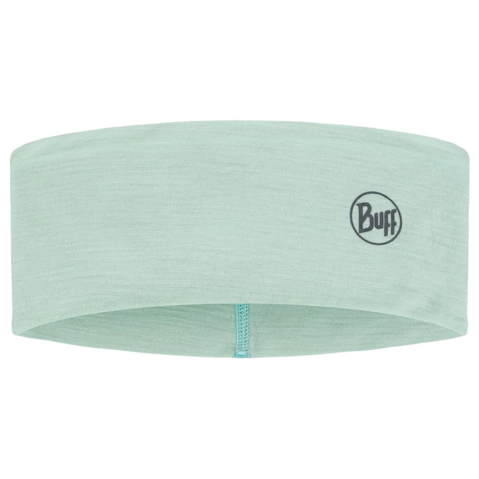 Лента за глава Buff Merino Lightweight Headband - Solid Seagrove Green