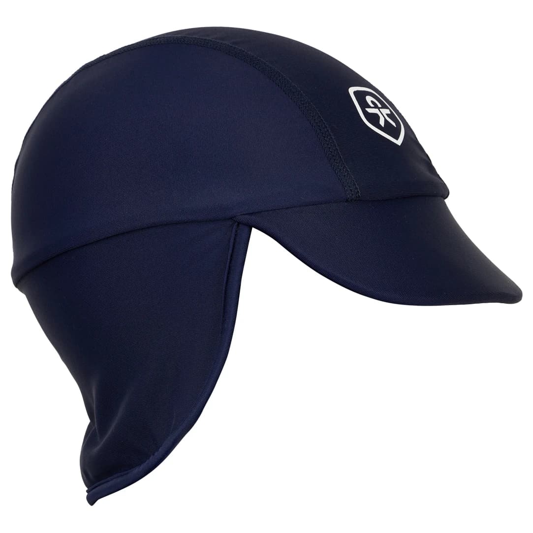 Детска шапка с козирка Color Kids Kid's Hat Solid Cap - Dunkel Blau