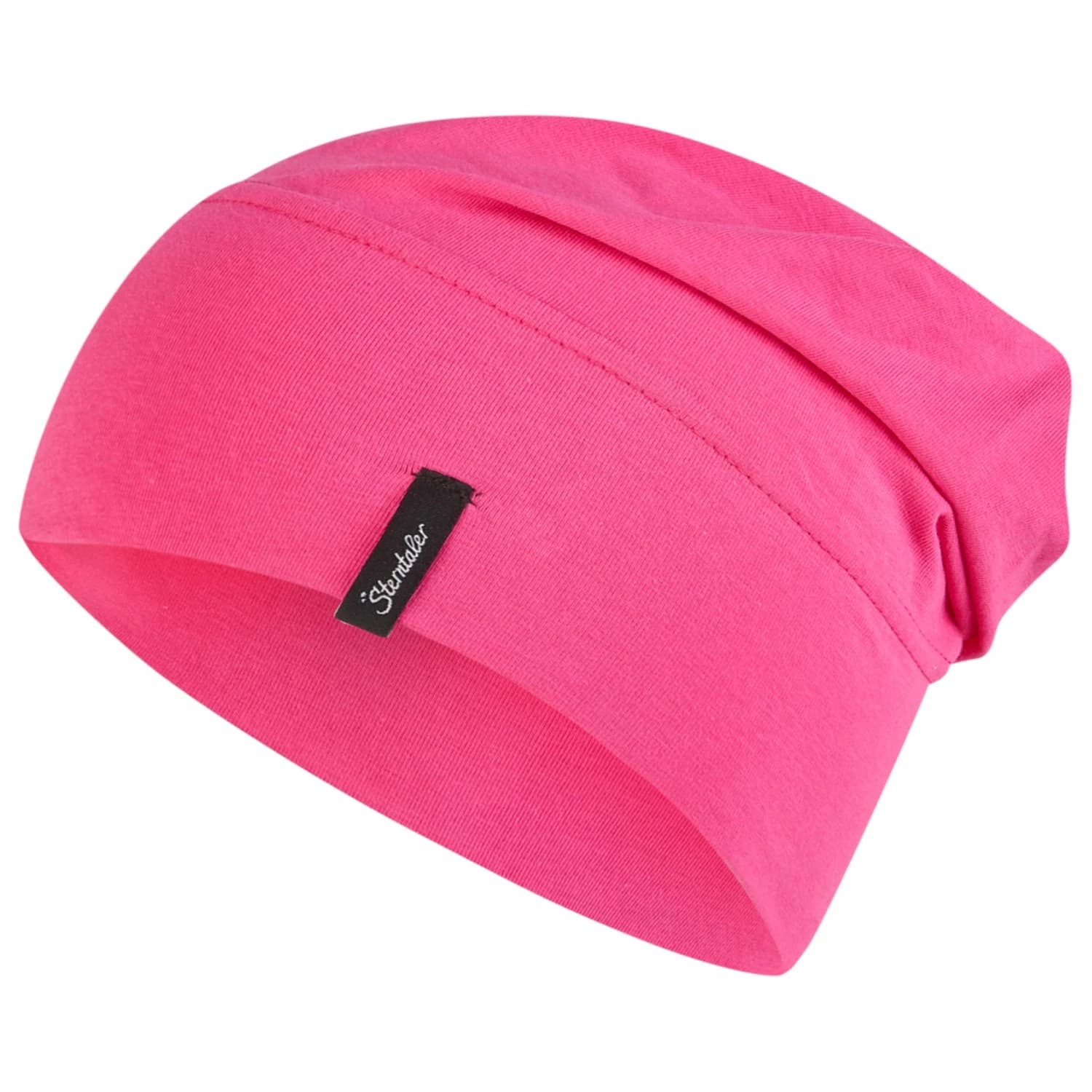 Детска зимна шапка (beanie) Sterntaler Kids' Plain OCS Beanie - Magenta