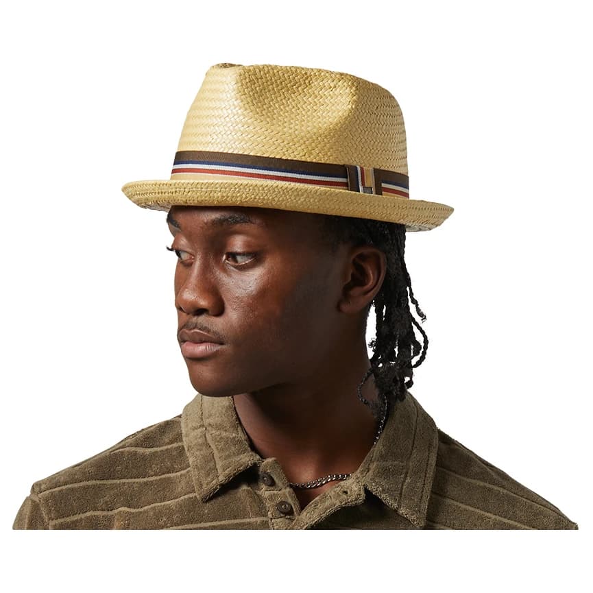 Шапка Brixton Castor Fedora Hat - Tan