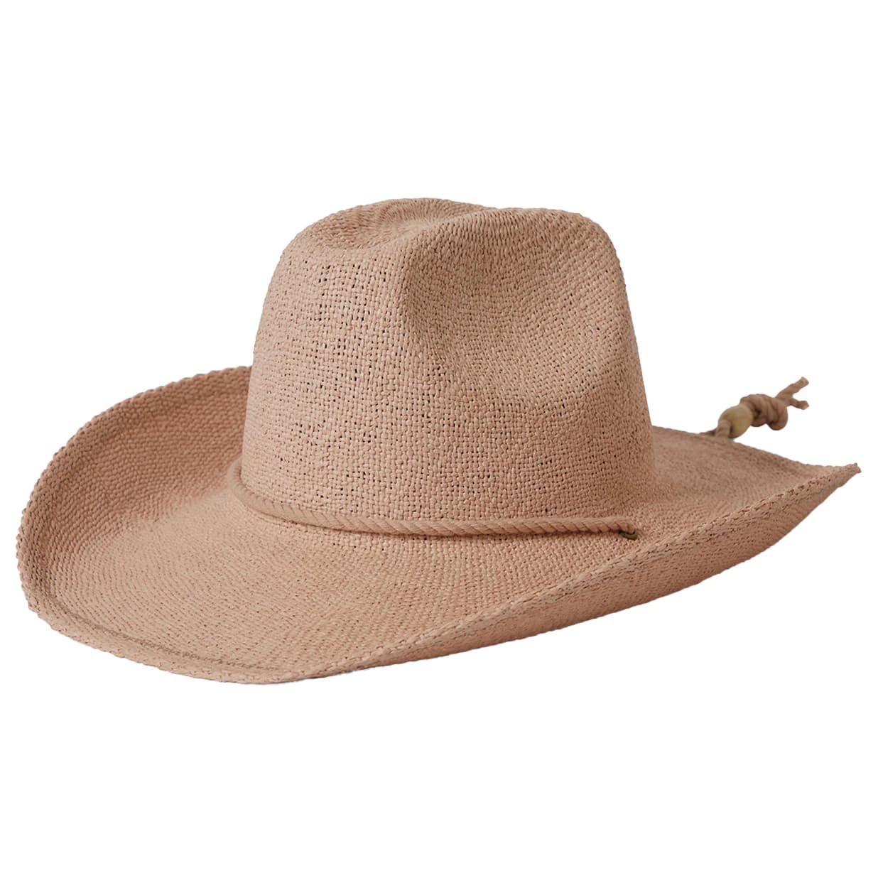 Дамска шапка Brixton Women's Austin Straw Cowboy Hat - Soft Pink