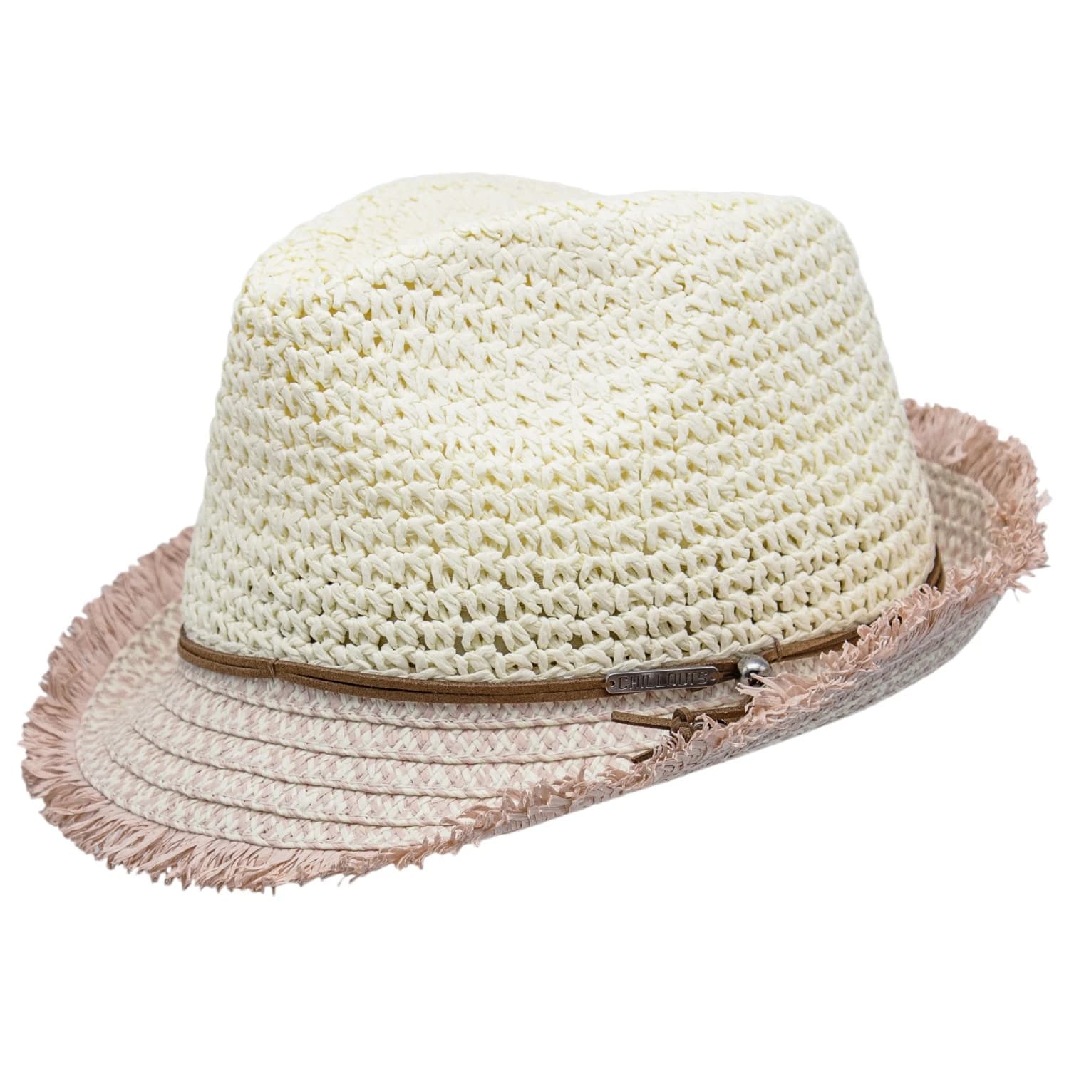 Дамска шапка Chillouts Women's Dakar Hat - Cream / Rose