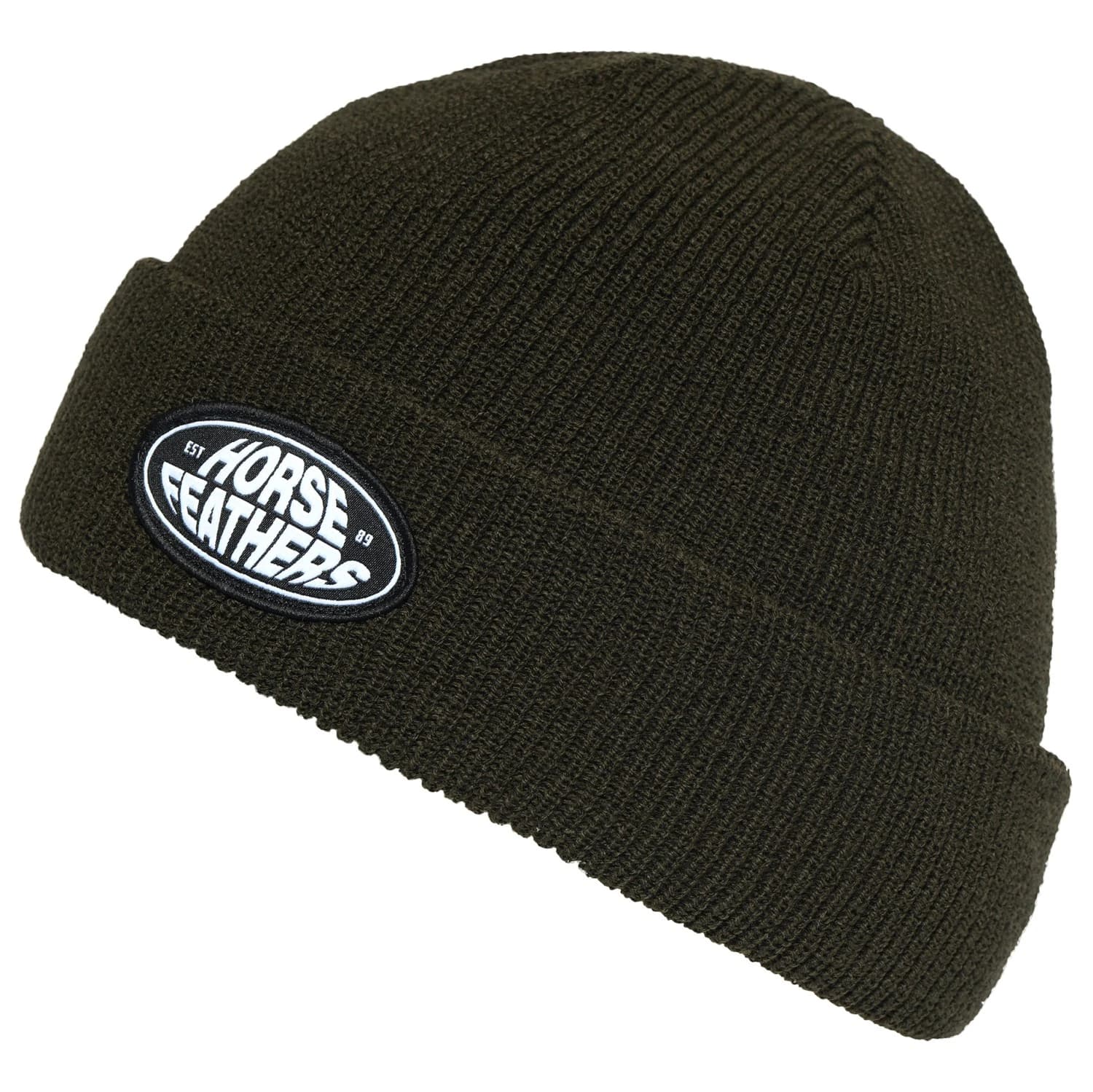 Мъжка зимна шапка (beanie) Horsefeathers Del Beanie - Olive Night