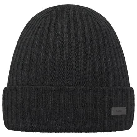 Зимна шапка (beanie) Barts Wilbert Turnup Beanie - Black