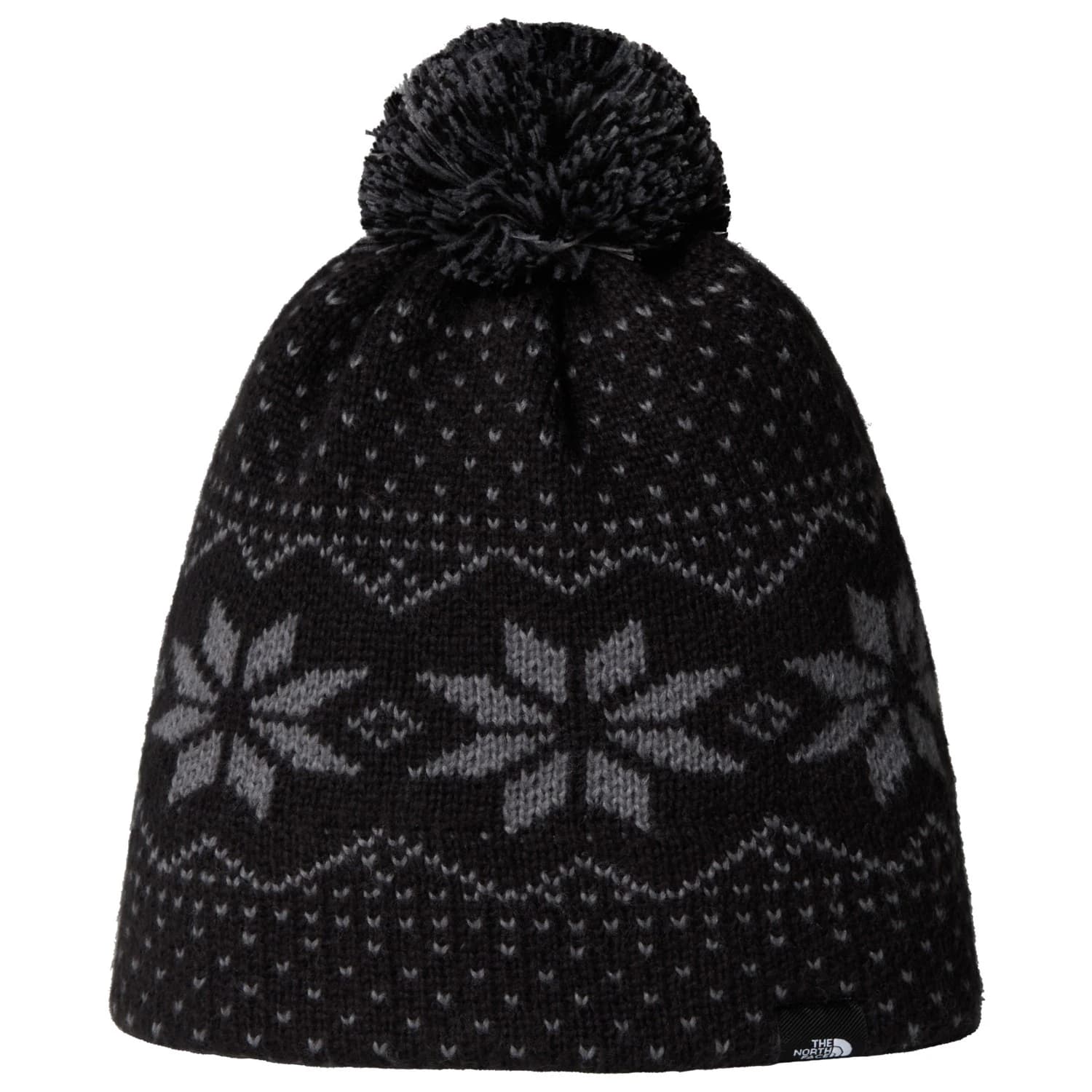 Детска зимна шапка (beanie) The north face Kid's Cabin Ski Tuke Beanie - TNF Black Jacquard
