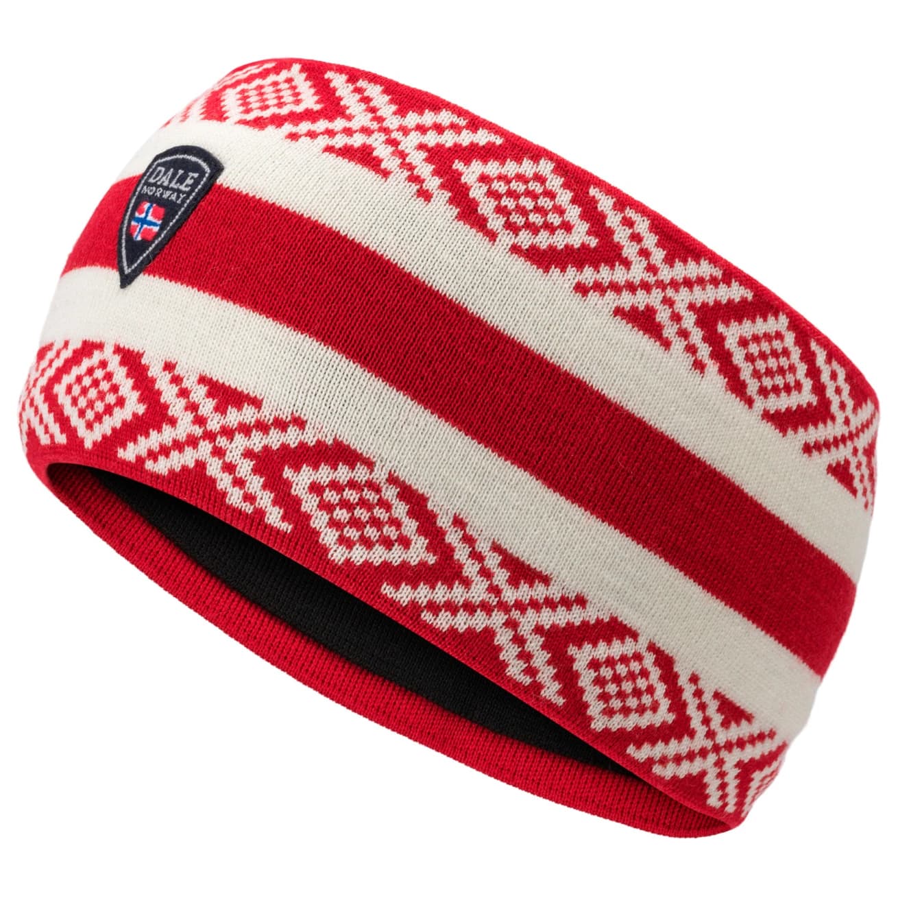 Лента за глава Dale of norway Kvitegga Headband - Raspberry / Off White