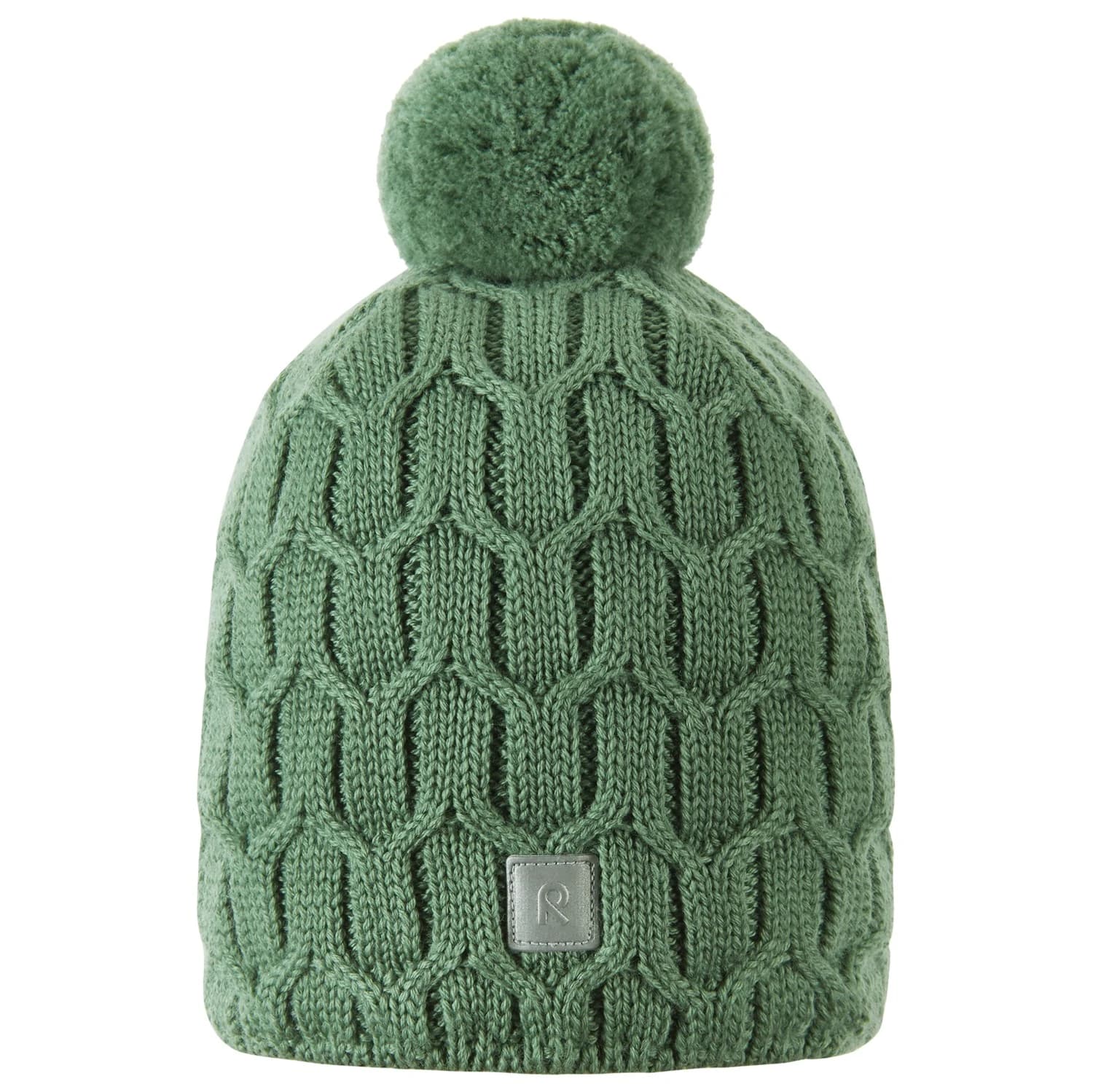 Детска зимна шапка (beanie) Reima Kid's Nyksund Beanie - Green Clay