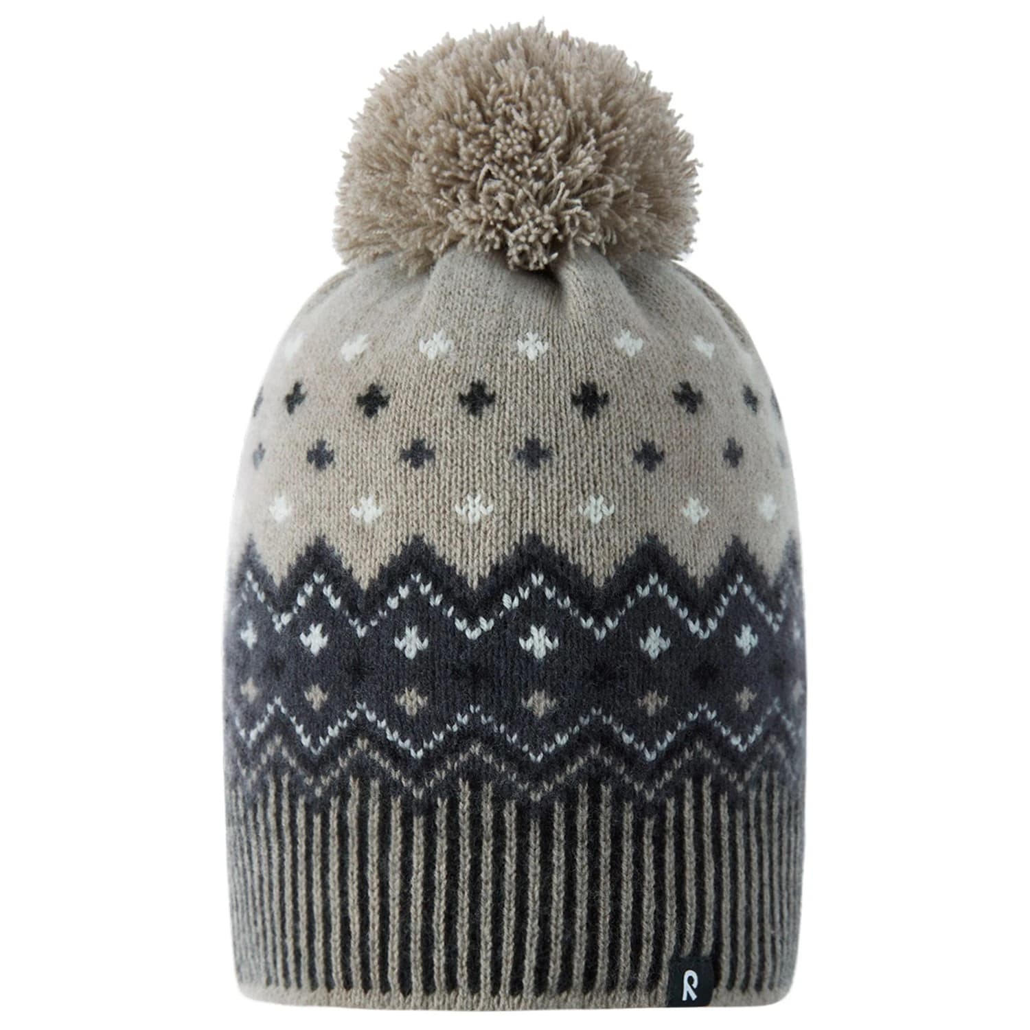 Детска зимна шапка (beanie) Reima Kid's Pohjoinen Beanie - Black
