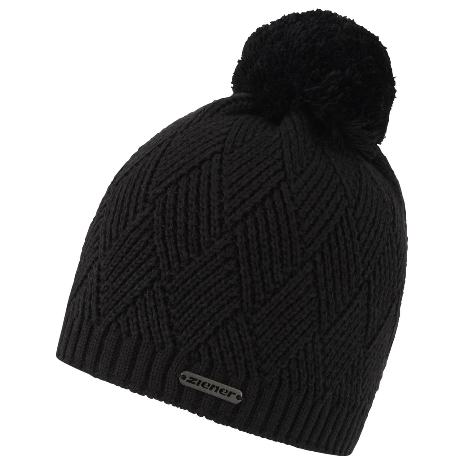 Дамска зимна шапка (beanie) Ziener Women's Ixia-Z Beanie - Black