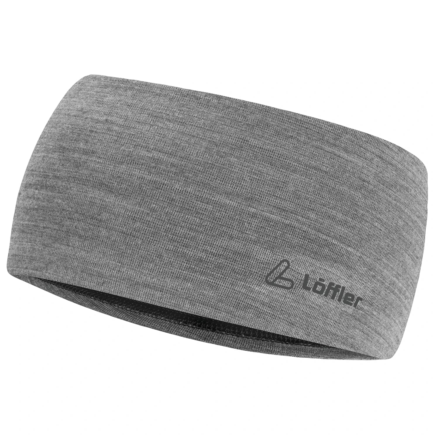 Лента за глава Löffler Merino Wool Headband Wide Headband - Grey Melange
