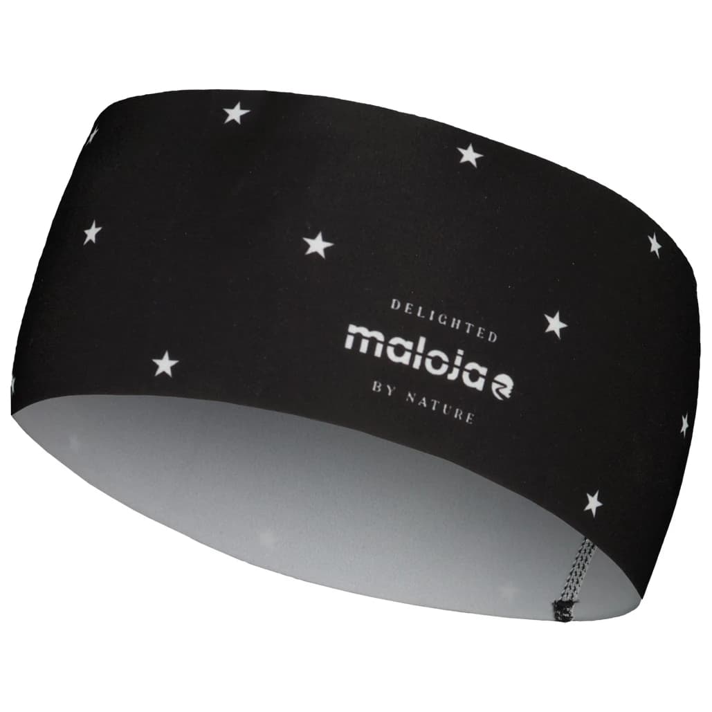Лента за глава Maloja GamsblickM. Headband - Deep Black Stars II