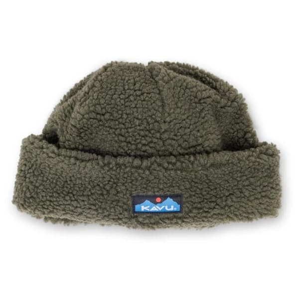 Зимна шапка (beanie) Kavu Fur Ball Beanie - Moss