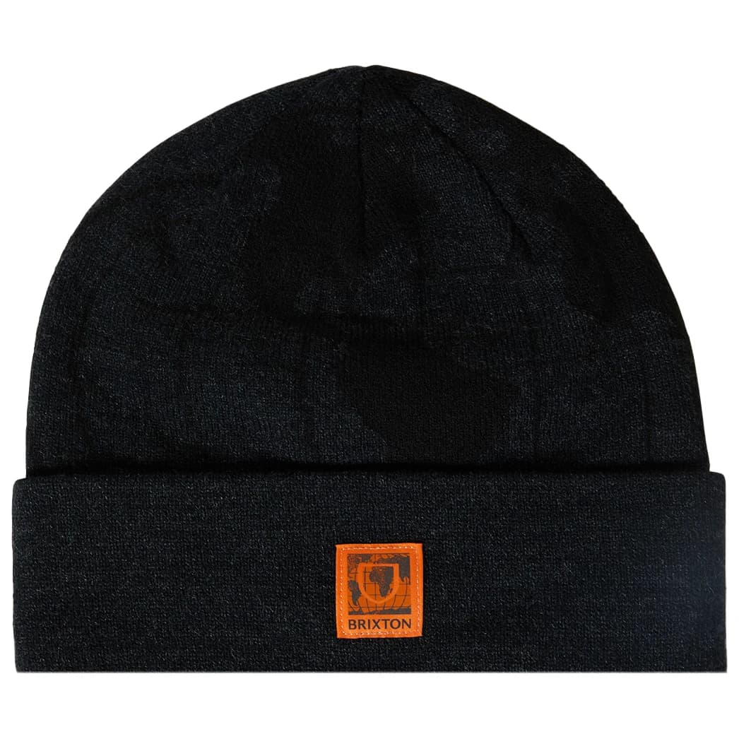 Зимна шапка (beanie) Brixton Global Watch Cap Beanie - Black