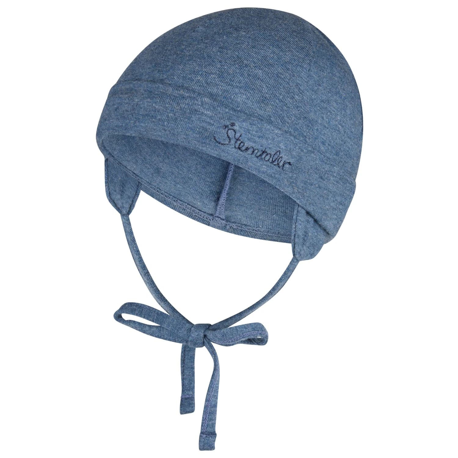 Детска зимна шапка (beanie) Sterntaler Kid's OCS Beanie Melange Beanie - Tintenblau Melange