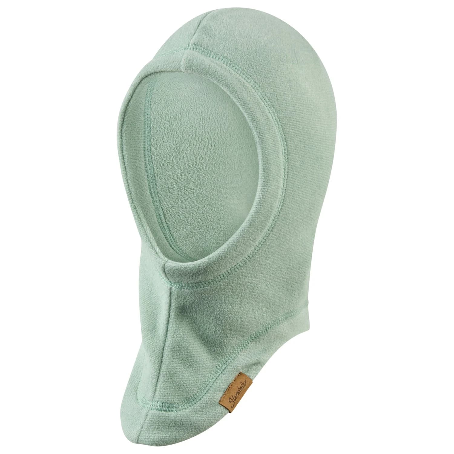 Детска зимна шапка (beanie) Sterntaler Kids' Scarf Beanie Plain Beanie - Steingrün