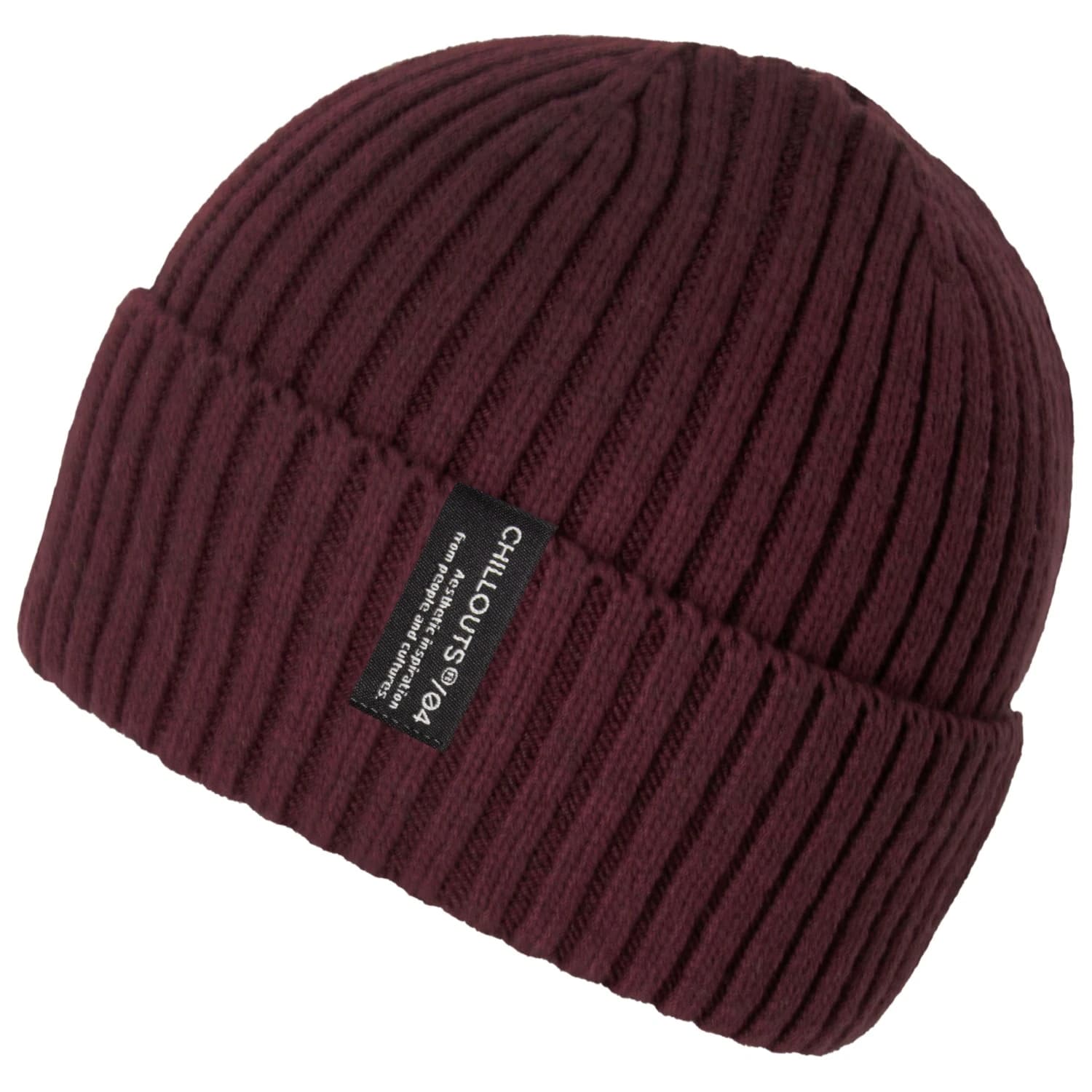 Мъжка зимна шапка (beanie) Chillouts Juri Hat Beanie - Bordeaux