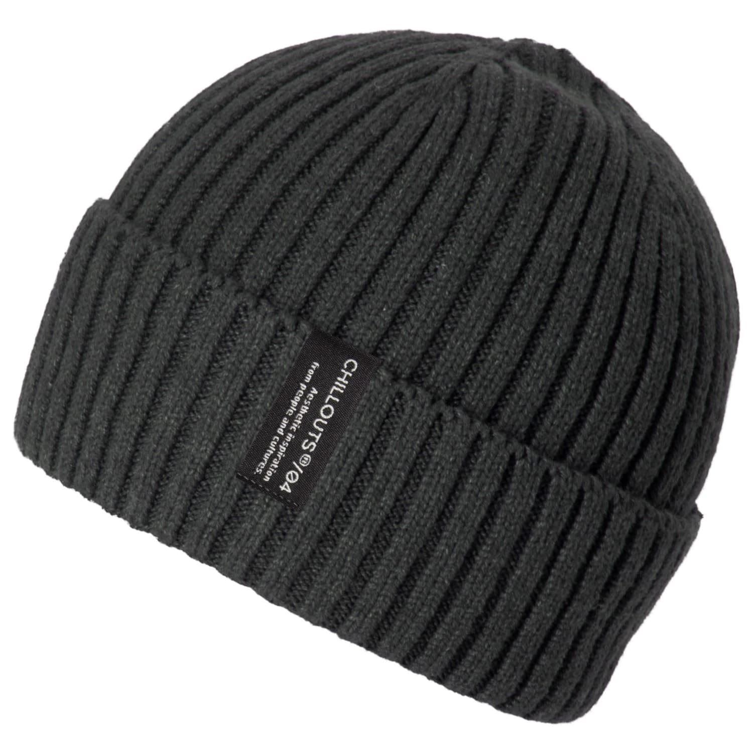 Мъжка зимна шапка (beanie) Chillouts Juri Hat Beanie - Dark Grey