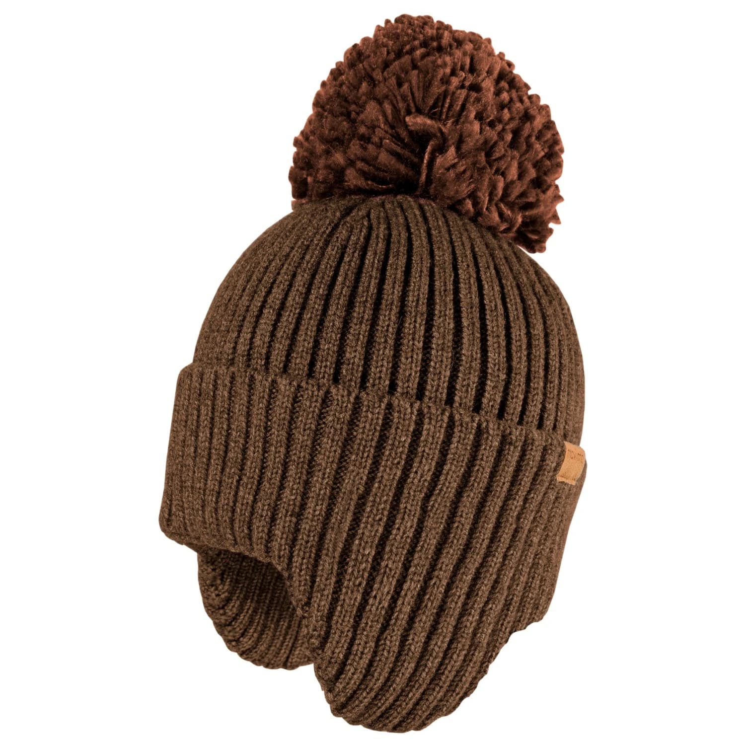 Детска зимна шапка (beanie) maximo Kids' Mini Beanie with Pom-pom Beanie - Aztec Melange