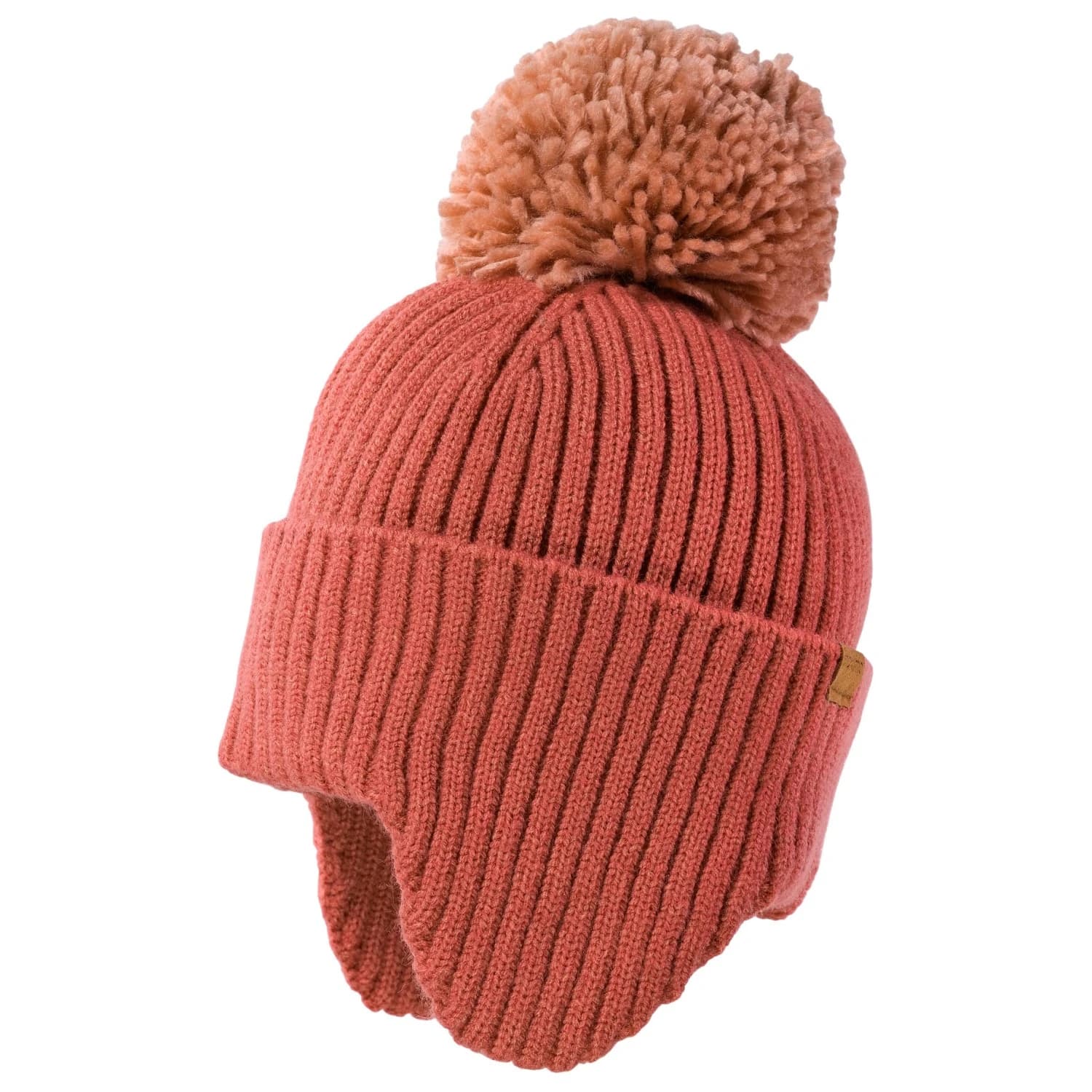 Детска зимна шапка (beanie) maximo Kids' Mini Beanie with Pom-pom Beanie - Dusty Rose