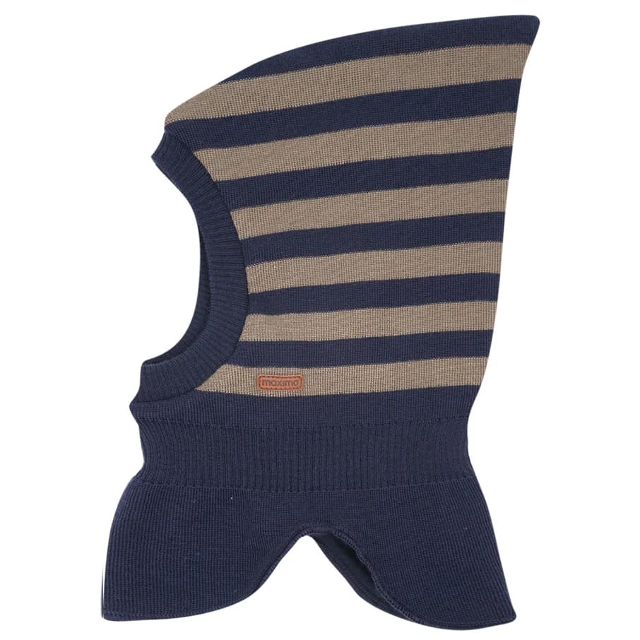 Детска зимна шапка (beanie) maximo Kids' Mini Slouch Beanie Pointed Balaclava - Marine / Fossil