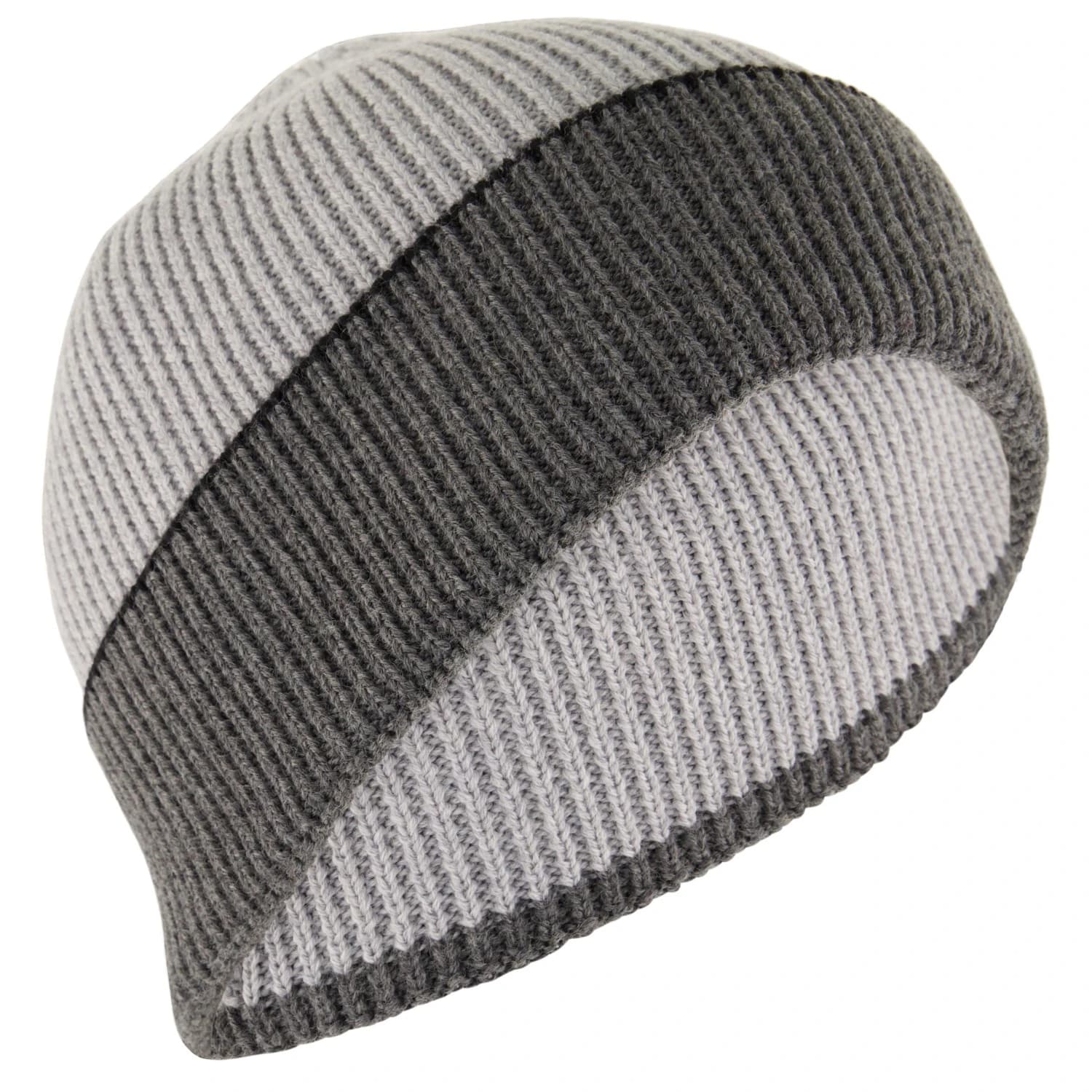 Зимна шапка (beanie) P.A.C. Blocwul Beanie - Grey Melange